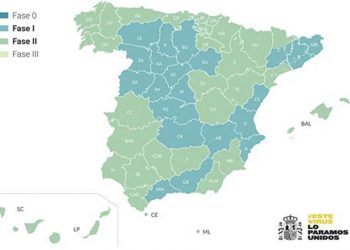 Salvador Illa: “El lunes toda España estará, al menos, en fase 1 y el 47% de la población en fase 2”