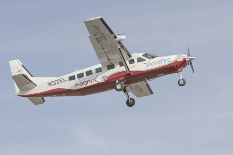 Este Cessna 208B es el avión totalmente eléctrico más grande del mundo
