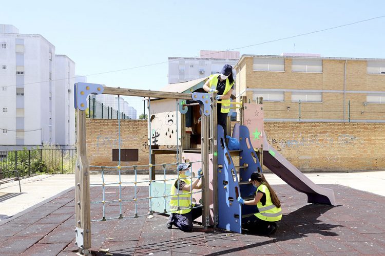 Se inicia la apertura escalonada de los parques infantiles