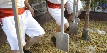 La Pisa de la Uva se celebra este sábado a las 20 horas en la Alameda Vieja