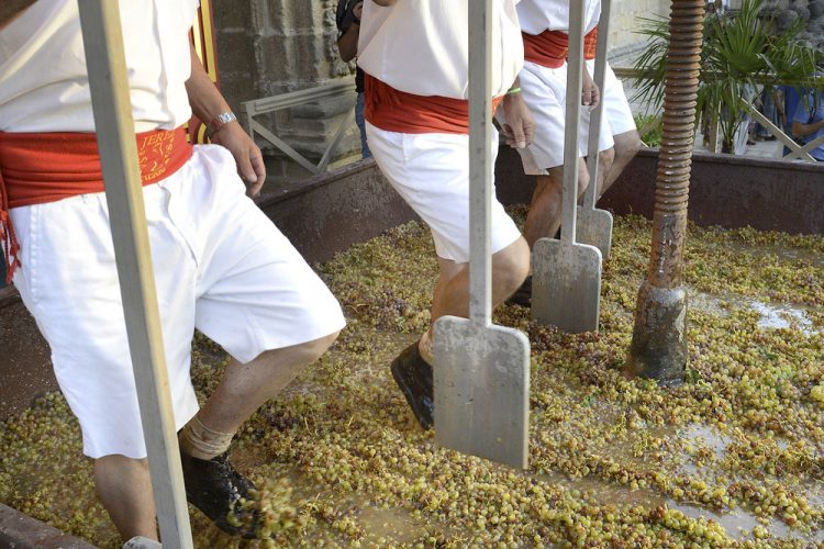La Pisa de la Uva se celebra este sábado a las 20 horas en la Alameda Vieja