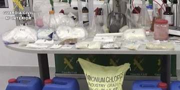 Desmantelados en Menorca dos laboratorios de drogas sintéticas que vendían por internet