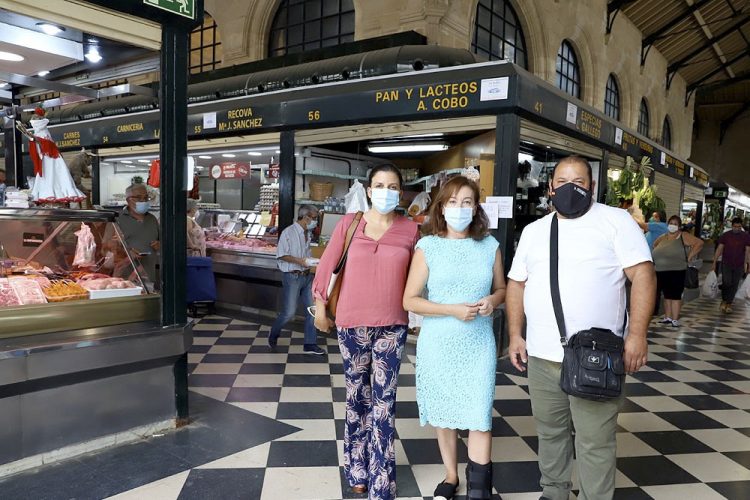 Culminan los trabajos de cerrajería y pintura en el Mercado Central de Abastos