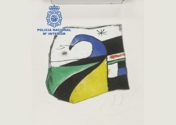 Localizada una obra desaparecida de Joan Miró cuando iba a ser subastada en Londres
