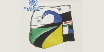 Localizada una obra desaparecida de Joan Miró cuando iba a ser subastada en Londres
