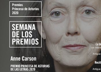 Recitales poéticos en torno a la obra de Anne Carson y encuentro virtual con la escritora