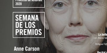 Recitales poéticos en torno a la obra de Anne Carson y encuentro virtual con la escritora