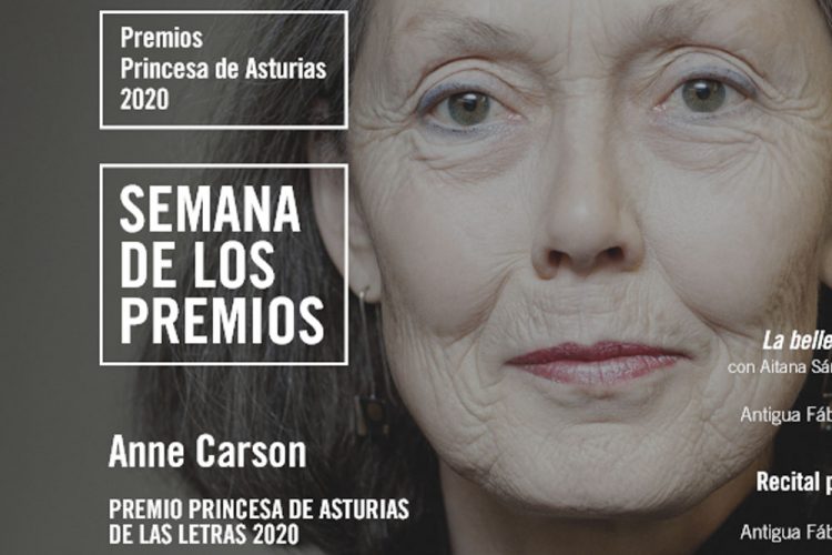 Recitales poéticos en torno a la obra de Anne Carson y encuentro virtual con la escritora