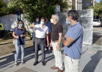 El Ayuntamiento continúa la ejecución de obras para incrementar la seguridad de los centros educativos