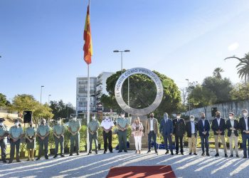 La guardia civil ya tiene su glorieta en Jerez