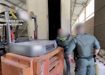 Desmantelado un narco-embarcadero utilizado por grupos delictivos del Campo de Gibraltar para introducir hachís en la península