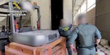 Desmantelado un narco-embarcadero utilizado por grupos delictivos del Campo de Gibraltar para introducir hachís en la península