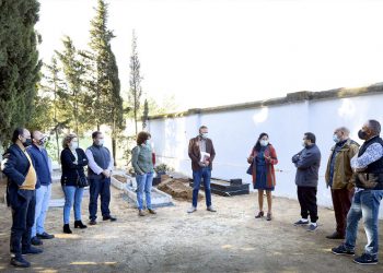 Ana Hérica Ramos visita el cementerio islámico junto a la comunidad Al Umma