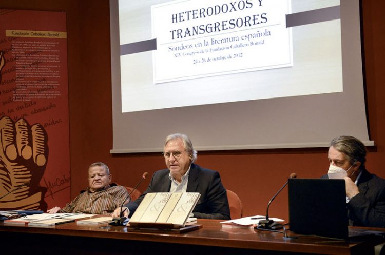 Felipe Benítez Reyes y Jesús Fernández Palacios rememoran el Congreso de la Fundación Caballero Bonald de 2012