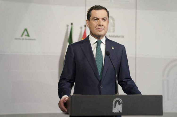 Juanma Moreno declara el cierre perimetral de Andalucía a partir de este jueves