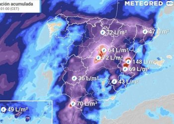 Fuertes lluvias en la provincia de Cádiz a partir de este miércoles