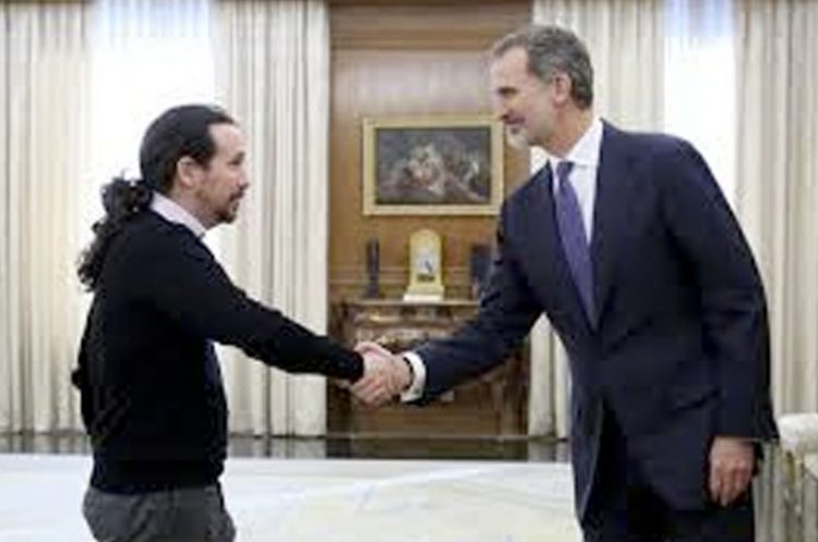 Unidas Podemos no cuestionará la partida del Presupuesto destinada a la Casa Real como sí hacía otros años