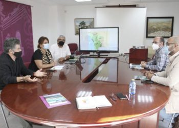 Puerto Real. Reunión con la Alcaldesa para presentarle el proyecto de ampliación del PN Bahía de Cádiz