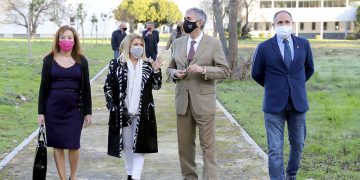 El Campus universitario de la Asunción se abre al Paseo de las Delicias