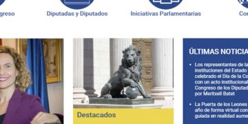 La nueva web del Congreso de los diputados nos cuesta… 1,59 millones de euros!!