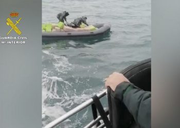 La Guardia Civil interviene más de 8.100 kilos de hachís en tres actuaciones en Cádiz