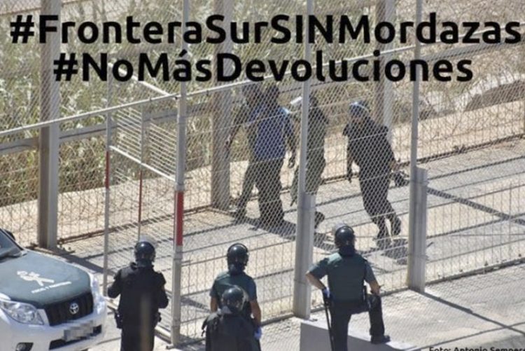 Un centenar de organizaciones exigen el fin de las devoluciones en calientes en la Frontera Sur