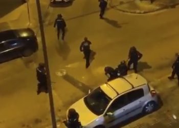 La zona sur vuelva a ser escenario de cargas policiales y fuertes disturbios