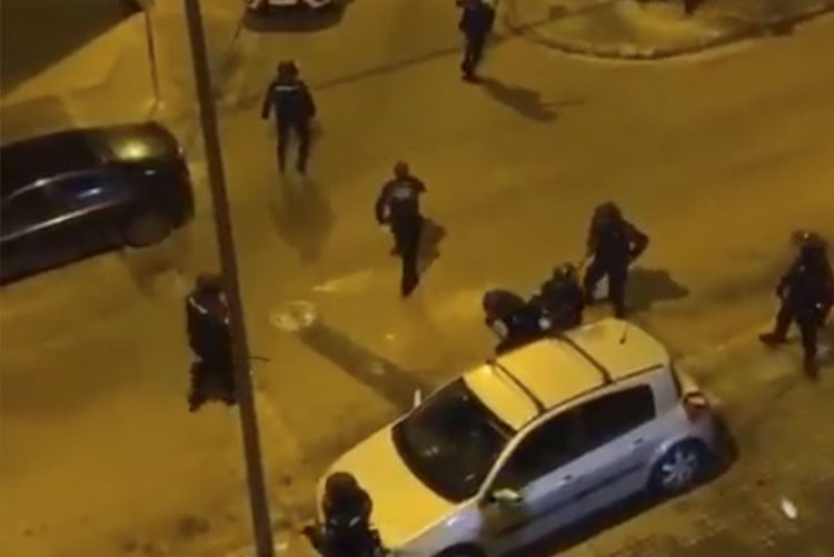 La zona sur vuelva a ser escenario de cargas policiales y fuertes disturbios