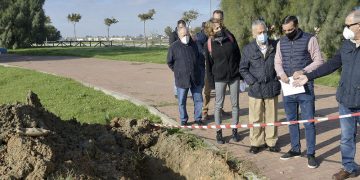 Prosigue la VI campaña anual de plantación de arbolado en avenida de Arcos, Sementales y Tomás García Figueras