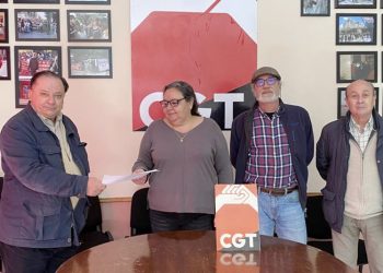 CGT se adhiere a la Plataforma Ciudadana por Asta Regia