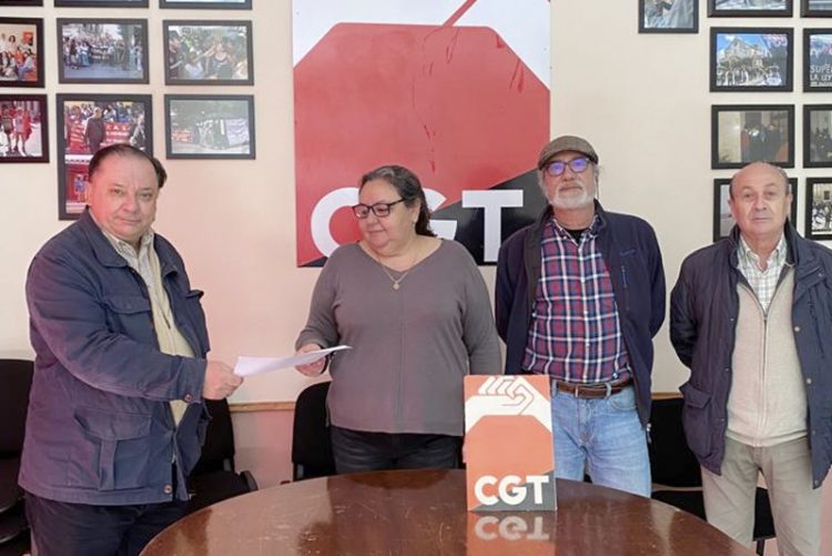 CGT se adhiere a la Plataforma Ciudadana por Asta Regia