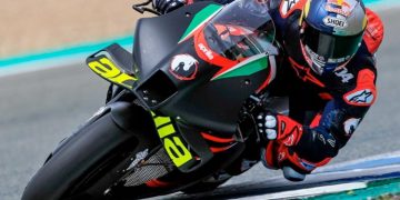 Test Aprilia-Dovizioso en Jerez