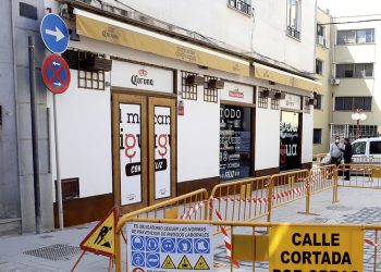 Se reabre el tráfico en las calles Chapinería y Sedería