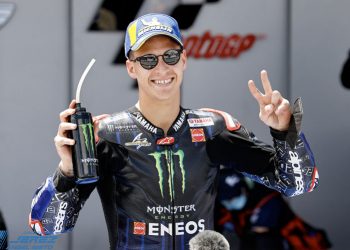 Fabio Quartararo firma su tercera pole consecutiva en Jerez. Susto para Marc Márquez en entrenamientos