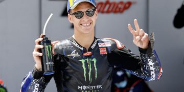 Fabio Quartararo firma su tercera pole consecutiva en Jerez. Susto para Marc Márquez en entrenamientos
