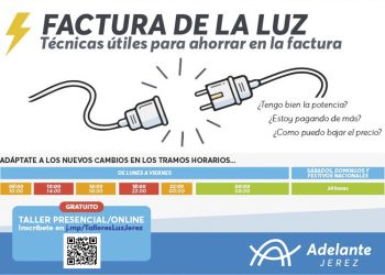 Adelante Jerez rechaza el ‘tarifazo’ eléctrico y organiza unos talleres para ayudar a las familias con técnicas de ahorro