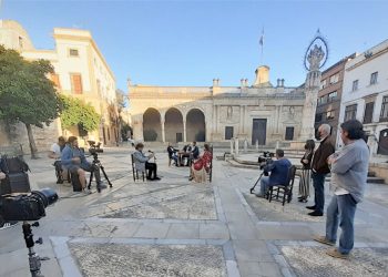 La 2 de RTVE rueda en Jerez un capítulo de ‘Los Caminos del Flamenco’ con artistas consagrados del arte jondo