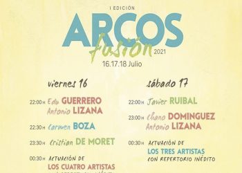 Del 16 al 18 de julio, primera edición del festival Arcos Fusión