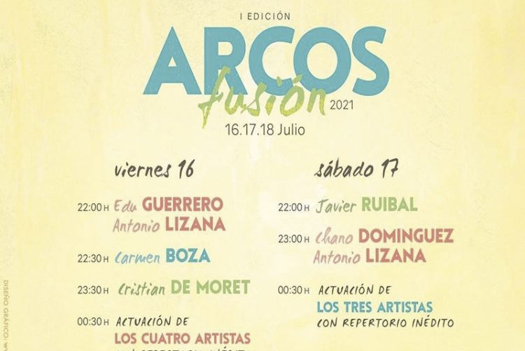 Del 16 al 18 de julio, primera edición del festival Arcos Fusión