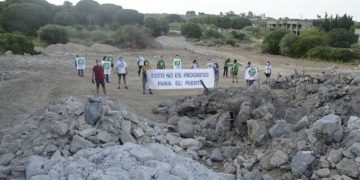 El Puerto: Sancionan a la empresa MARSUR TS-21 S.L. por el vertido de escombros en el Rancho Linares