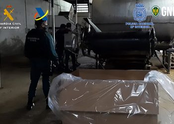 Desarticulada desde Jerez una organización especializada en la fabricación y comercialización fraudulenta de tabaco entre España y Portugal