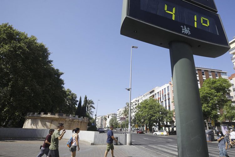 Avisos naranjas por altas temperaturas para las provincias de Córdoba, Jaén y Granada