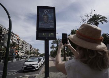 Aviso naranja por altas temperaturas en puntos de toda Andalucía este lunes