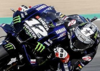 Maverick Viñales, a Aprilia