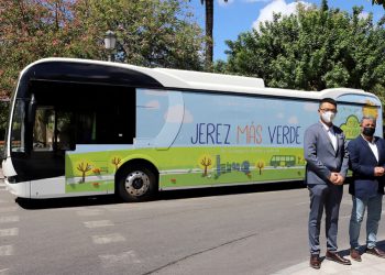 Llega a Jerez el primer autobús urbano 100% eléctrico