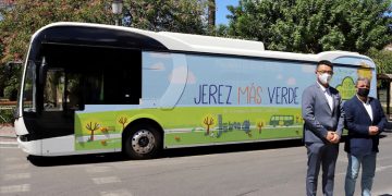 Llega a Jerez el primer autobús urbano 100% eléctrico