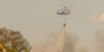 Fallece un bombero forestal durante las labores de extinción del incendio de Sierra Bermeja