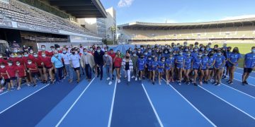 Inauguradas las nuevas pistas de atletismo del Estadio de Chapín