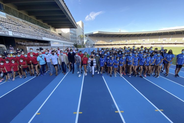 Inauguradas las nuevas pistas de atletismo del Estadio de Chapín