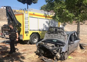 Sebastián Peña, presidente de “Solidaridad”, en la UCI tras un grave accidente en la cuesta de San Telmo